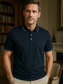 Cooper Men's Trim Detail Polo Shirt, view 2