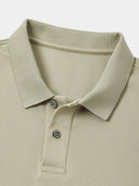 Vaughan Men's Tonal Pattern Knit Polo Shirt, view 3