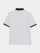 Julian Men's Triangle Print Polo Shirt, view 4