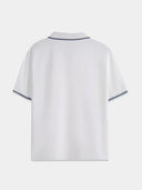 Reid Men's V-Neck Polo Shirt, view 12