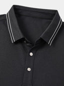 Roman Men's Trim Detail Polo Shirt, view 3