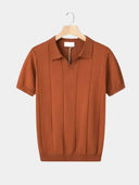 Avalon Men's Minimalist Polo Shirt, view 10