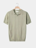 Avalon Men's Minimalist Polo Shirt, view 11