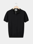 Avalon Men's Minimalist Polo Shirt, view 7
