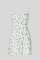 Charlotte Leaf Print and Floral Mini Dress, view 2