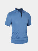 Harvey Men's Quarter-Zip Polo Shirt, view 11