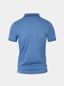 Harvey Men's Quarter-Zip Polo Shirt, view 12