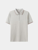 Harvey Men's Quarter-Zip Polo Shirt, view 5