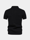 Kai Men's Cord Detail Polo Shirt, view 14