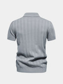 Kai Men's Cord Detail Polo Shirt, view 15