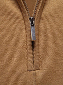 Blake Men's Zip Neck Knit Polo Shirt, view 3