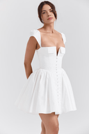 Cecily Seamless Silhouette Mini Dress, view 3