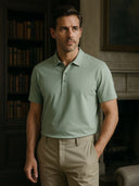 Lincoln Men's Lightweight Summer Polo Shirt, view 2
