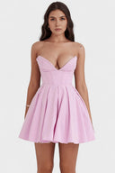 Callie Durable Polyester Mini Dress