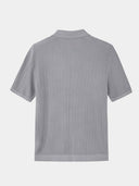 Harlan Men's Knitted Tricot Polo, view 11