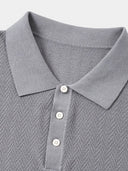 Harlan Men's Knitted Tricot Polo, view 3
