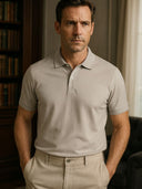 Ansel Men's Soft Touch Polo Shirt, view 2
