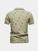 Atticus Men's Graphic Print Pique Polo Shirt, view 13