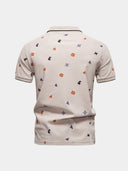 Atticus Men's Graphic Print Pique Polo Shirt, view 9