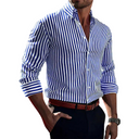 Anglesea Men's Vertical Stripe Slim Fit Shirt