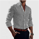 Anglesea Men's Vertical Stripe Slim Fit Shirt, view 3