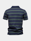 Barnaby Men's Vintage Style Polo Shirt, view 12