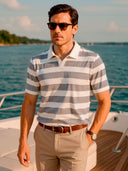 Barnaby Men's Vintage Style Polo Shirt, view 2