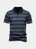 Barnaby Men's Vintage Style Polo Shirt, view 9