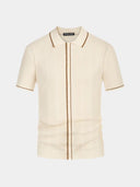 Nate Men's Vintage Style Polo Shirt