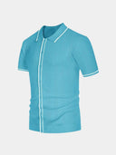 Nate Men's Vintage Style Polo Shirt, view 12