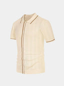Nate Men's Vintage Style Polo Shirt, view 6