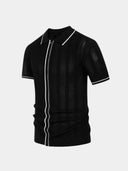 Nate Men's Vintage Style Polo Shirt, view 9