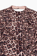 Cora Waist-Defining Polyester Mini Dress, view 6