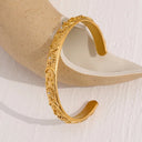 Oriana Vintage Moon Star Sun Bangle Bracelet