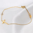 Miriam Gold Spiritual Charm Bracelet