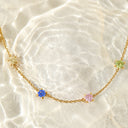 Ivana Birthstone Charm Chain Bracelet, view 12