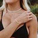 Antonella Mini Freshwater Pearl Bracelet, view 4