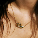 Joanna Gold Nautilus Shell Pendant Necklace, view 4