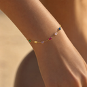 Iris Rainbow Gold Bracelet, view 3