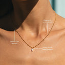Carys Lab-Created Opal Pendant Necklace, view 11