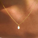 Carys Lab-Created Opal Pendant Necklace, view 4
