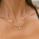 Carys Lab-Created Opal Pendant Necklace, view 15