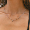 Carys Lab-Created Opal Pendant Necklace, view 7