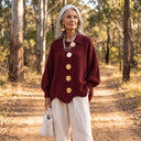 Eleanor Oversized Collared Cardigan
