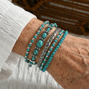 Roisin Turquoise Beaded Bracelet Set