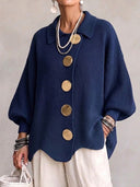 Eleanor Oversized Collared Cardigan