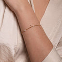 Leticia Genuine Freshwater Pearl Chain Bracelet, view 14