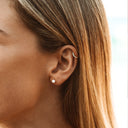 Nerissa Freshwater Pearl Stud Earrings, view 3
