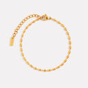Adriana Pebble Link Beaded Chain Bracelet, view 2