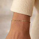 Peony Personalised Name Bracelet, view 3